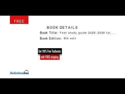 Fsot Study Guide 2025-2026 Full Length Practice Tests Online Video Tutorials Fsot Exam Prep Secre...