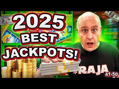 RAJA's TOP 50 LARGEST JACKPOTS 2025!
