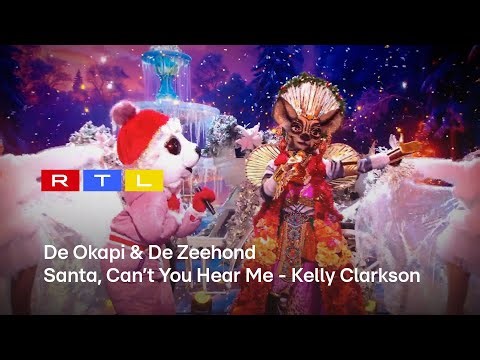 De Zeehond en De Okapi zingen verrassend duet met een geweldige kerstknaller | The Masked Singer
