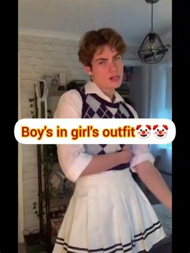 boy's and girl's 🤡🤡outfit girls in boy's outfit 👀😎☠️