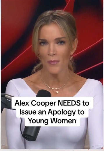 #MegynKelly says Alex Cooper needs to issue an apology to young women. Subscribe and download the FULL show wherever you get your podcasts. #megynkellyshow
