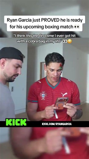 Ryan Garcia just PROVED he is ready for his upcoming boxing match… 👀😳