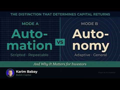 Automation vs Autonomy (And Why It Matters)