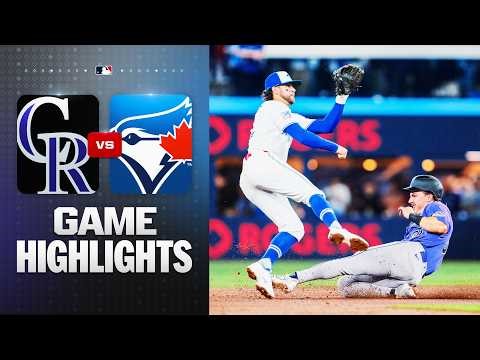 Rockies vs. Blue Jays Game Highlights (3/30/26) | MLB Highlights