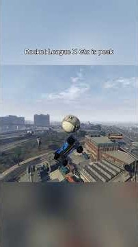 I merged Rocket League and GTA V using Ai #gaming #gta #rocketleague #gtav #gta5