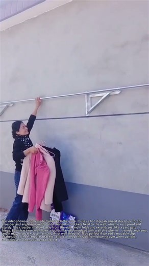 Homemade Clothes Rack Hacks #DIYHome #RuralLiving