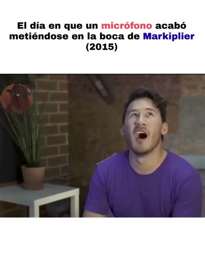 The day a microphone ended up in Markiplier's mouth (2015)