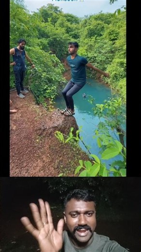 Why do they wear sandals when they jump into the water? #sandals #trending #ytshorts #viralvideo