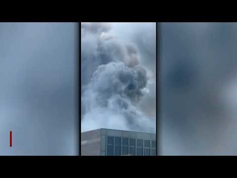 FDNY battles fire on high-rise building in Midtown