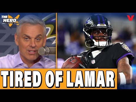 Ravens GROWING TIRED of Lamar Jackson? Colin Cowherd REACTS to reports | THE HERD NFL