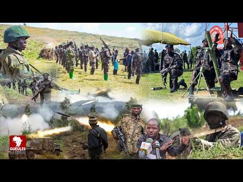 🔥🔥April 27 Intensification of FARDC-M23-RWIRANEHO fighting in Minembwe, a drone shot down by FARDC