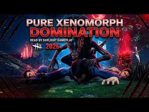 Pure Xenomorph Domination Dead By Daylight Gameplay 2026