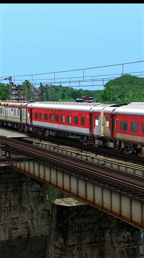 TRAIN CROSSING HIGH SPEED | NTG GAMING #trainsimulator #indianrailways #trainsim #ts2022