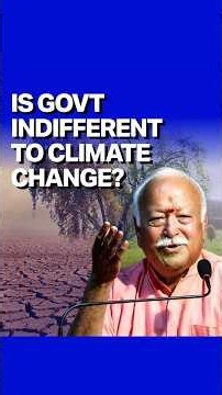 ’Others Only Talk About Climate, Bharat Acts’: RSS Chief Mohan Bhagwat