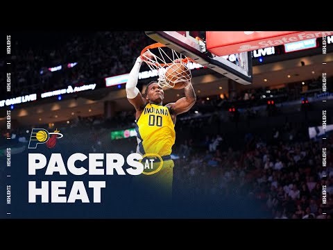 Indiana Pacers Highlights at Miami Heat | December 27, 2025