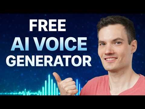 Free AI Voice Generator on Your PC (Clones Any Voice)