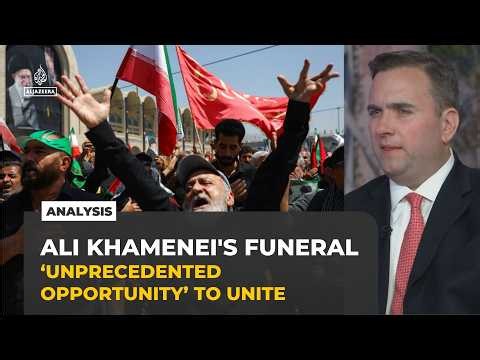 Iran uses Khamenei funeral ceremonies to project unity amid leadership uncertainty: Analysis