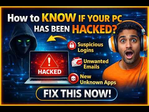 How to know and fix quickly if your pc has been hacked