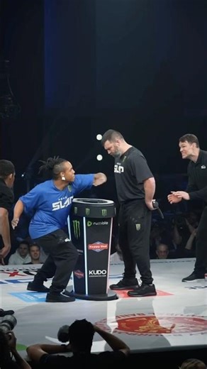 The Shock Factor: He didn't even see it coming! 😱 #powerslap