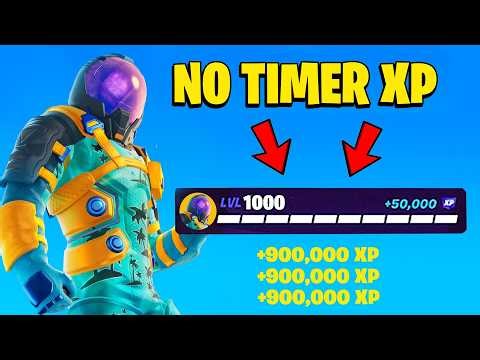 THE BEST *NO TIMER* FORTNITE XP MAP to FARM & LEVEL UP FAST in FORTNITE Chapter 7! (355,000!)