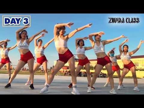 LOSE 10kg AT HOME - DAY 3 l 30 Days Fastest Total Body Fat Burning Workout l Zumba Class