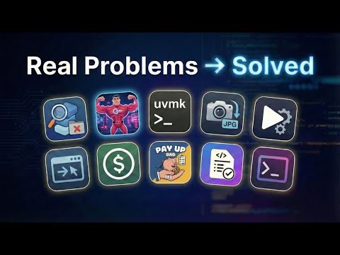 You can just BUILD things