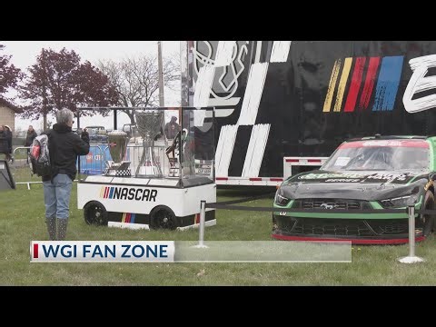 NASCAR fun zone: Simulators & NASCAR trophies await