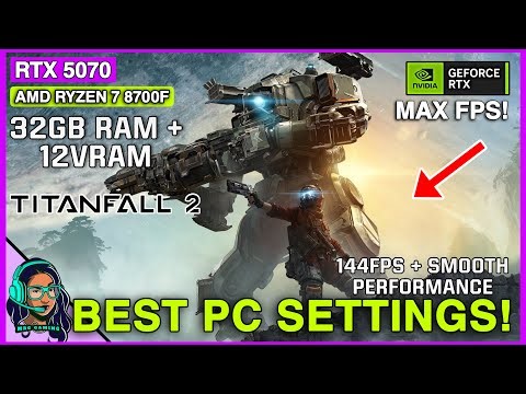 RTX 5070 TitanFall 2 Gameplay | 1440P High Settings FPS Test!