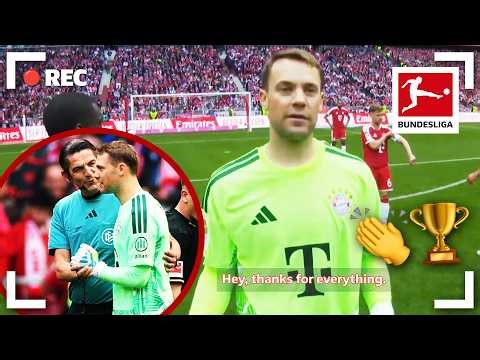 🎥 REF CAM: Bayern Lift The MEISTERSCHALE 🏆 and a LEGEND Bids Farewell 🥺👋