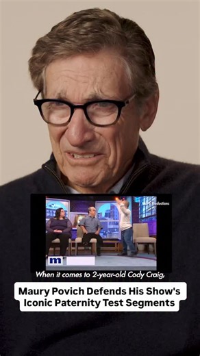 #MauryPovich is standing by the paternity test moments that defined his talk show, defending the controversial segments that became daytime TV staples. Watch the full interview in our bio link. | People