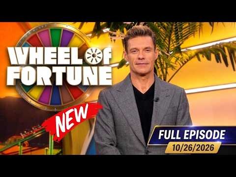 Wheel of Fortune 10/26/2026 FULL EPISODE 720HD || wheel of Fortune Oct 26, 2026