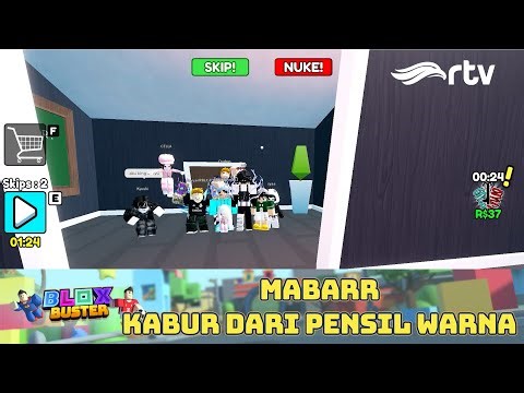 BLOX BUSTER RTV : Mabar Kabur Dari Pensil Warna