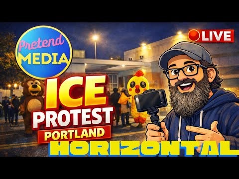 LIVE: ICE Protest - Portland, OR -PRIMARY STREAM-