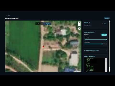 SWOT-BOT Update: GPS, IMU & Camera Torch Control via Web Browser