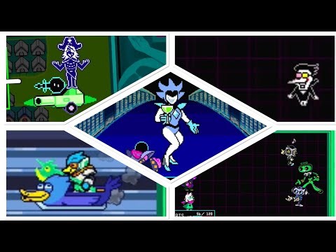 Deltarune chapter 2 all bosses