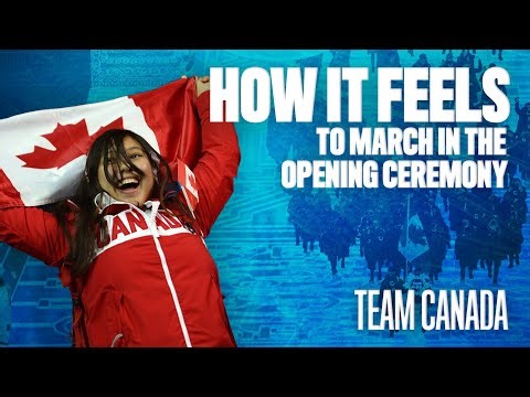 How It Feels To March In The Opening Ceremony