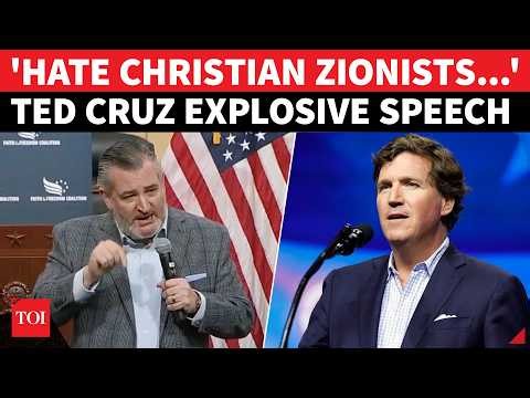 'Existential Threat To America': Ted Cruz's MOST EXPLOSIVE Speech On Israel, Mamdani Red-Green Bloc