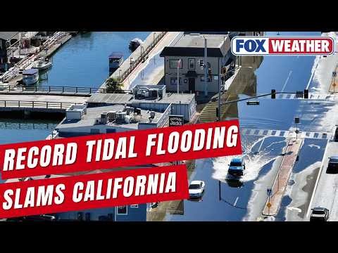 Record Tidal Flooding Inundates California Coast, Expected To Last Through Thursday