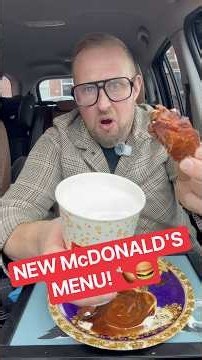 NEW McDonald’s Menu Review! 🍗😂 Chicken McWings & More! #mcdonalds #mcdonaldsnewmenu #foodreview