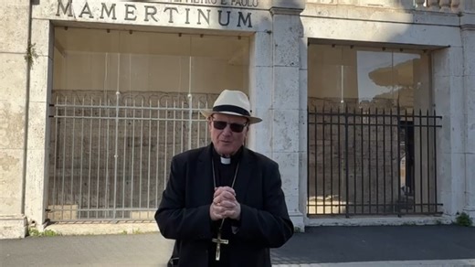 A Word from Cardinal Dolan: Visit to Rome | The Mamertine Prison - The Good Newsroom