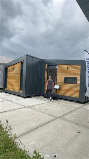 Touring a 495 square foot Prefab Home with 2 bedrooms! #hometour