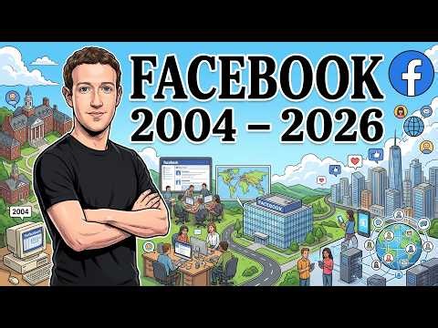 The ENTIRE History of Facebook in less than 2 minutes