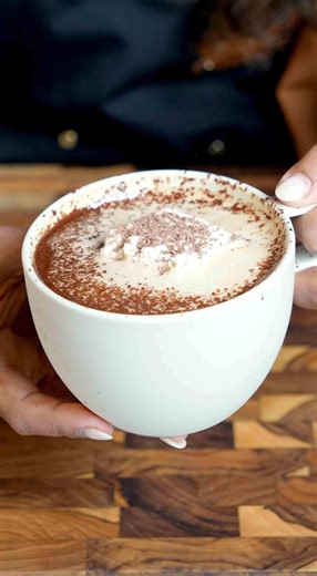 Bone broth hot chocolate is not only delicious, but healing! If you don't love a super sweet hot cocoa this is a great alternative thanks to @mymanabites 🍫 Find the full recipe on Tasty.co or here: https://tasty.co/recipe/bone-broth-hot-chocolate | Tasty