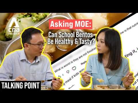 Healthy vs Tasty: Can School Bentos Really Do Both? MOE Explains | Talking Point Extra