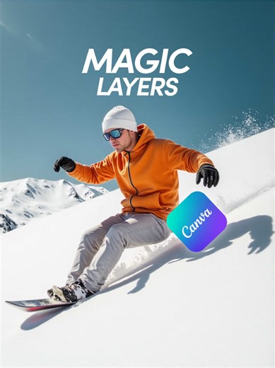 Stop regenerating your AI images just to fix a simple typo. Here's how to turn flat AI designs into fully editable layers. Try Magic Layers from @Canva and see how much time it saves you. #aitools #designtips #designtools #canvaai #magiclayers