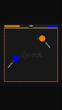 Running on pure chaos and zero HP in ORANGE vs BLUE