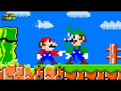 When everything Mario touches GLITCHES