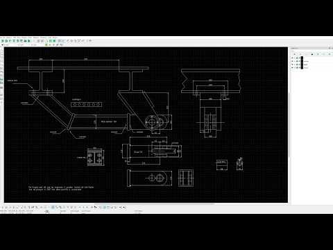 LibreCAD 2D Drawing software how to make a drawing !!
