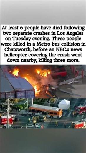 Tragic Night in LA: 6 Dead After Metro Bus Crash & News Helicopter Downing