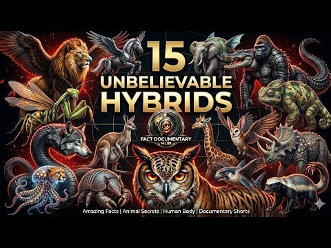 15 Unbelievable Hybrid Animals You Won't Believe Actually Exist! #facts #amazing #factinhindi